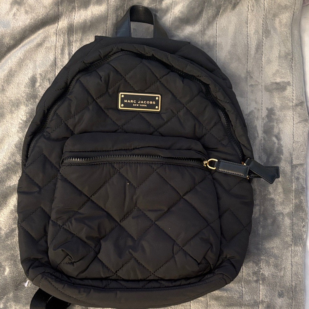 Marc Jacobs Quilted Black Backpack